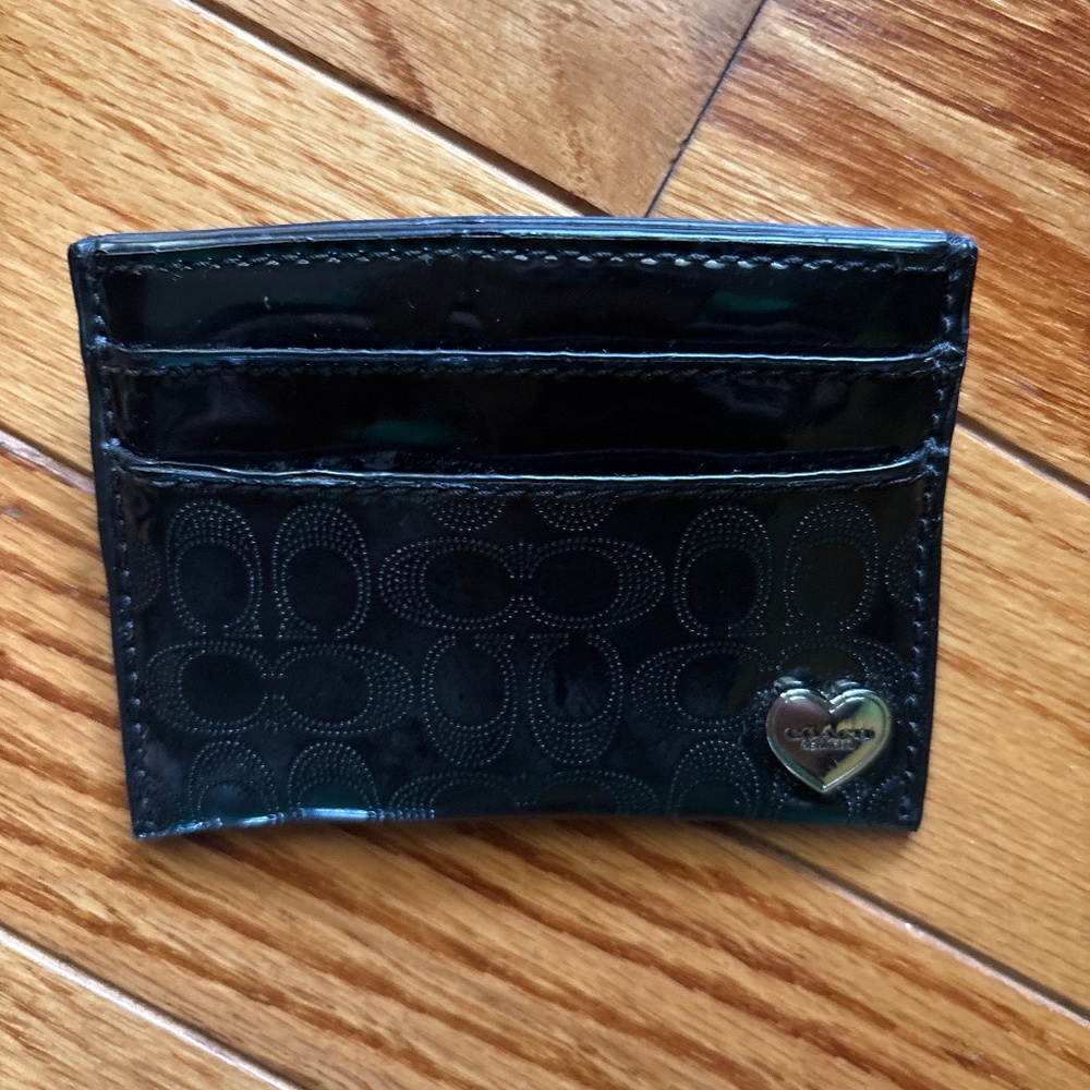 Coach card holder